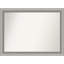 Miroir d'appoint mural en plastique gris-2050002040