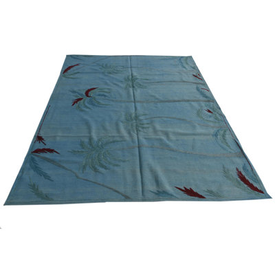 Tapis bleu Odell