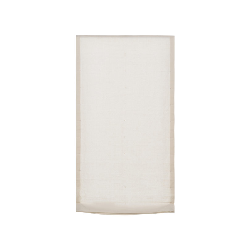 Room Darkening Roman shade, Beige, 27"W x 64"L