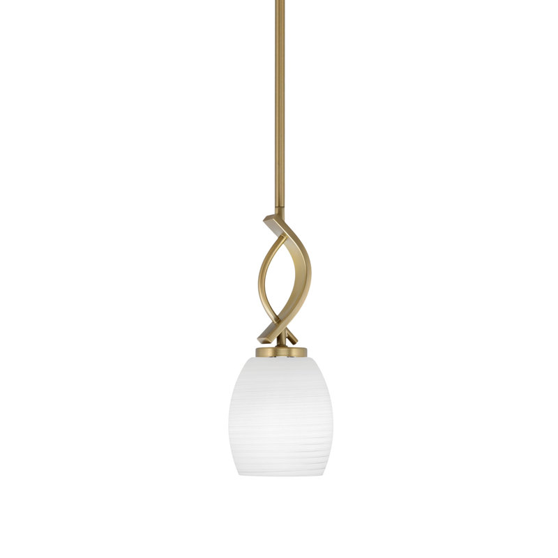 Luminaire suspendu simple à 1 lumière Unia