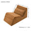 Comfy Orange - Fauteuil à billes ergonomique pour un salon décontracté
