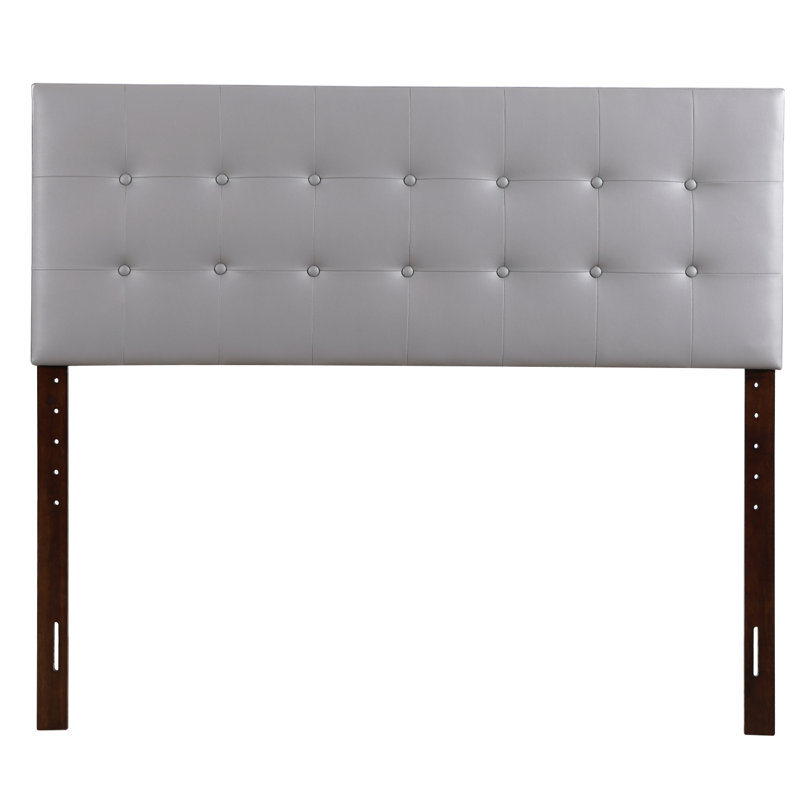 Stylish G0130-QHB Queen Bed Headboard For Modern Comfort, Light Grey, Light Gray, Queen