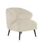 Fauteuil d'appoint et repose-pieds cube Betio Boucle-1917286117
