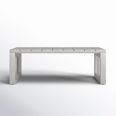 Calypso 47'' Metal Outdoor Coffee Table