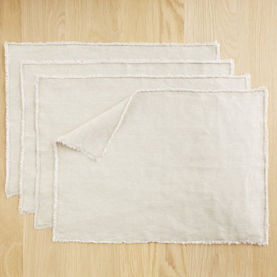 Zadia Reversible Linen Placemat
