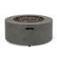 Foyer rond en fer, 40 000 BTU