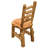 Fireside Lodge Cedar Bistro Ladder-back Log Side Chair - Natural
