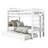 Treva Solid Wood Standard Twin over Twin Bunk Beds with Ladder and Twin Trundle-1081052640