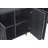 65" Fluted Sideboard in Charcoal Gray-532192788