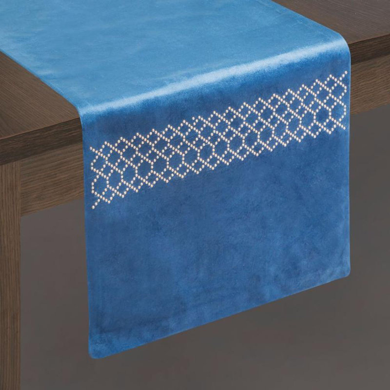 Floral Table Runner, 33cm W x 140cm L