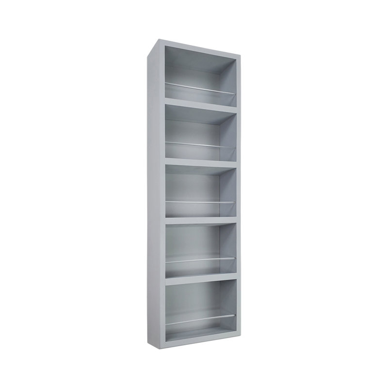 Celebrity Wall Wood Spice Rack, Brown