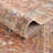 Anarhu Boho Damask Machine Washable Peach Area Rug-897433331