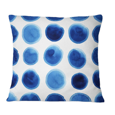 Polka Dots Throw Pillow
