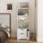 Night Stand with Bookshelf-1067628586