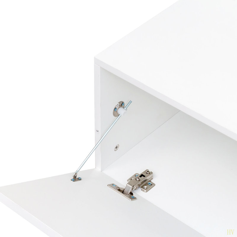 Meuble audio-vidéo moderne avec console multimédia de rangement pour le salon