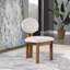 Chaise d'appoint rembourrée en tissu Napa Brityn Boucle-913069638-908154343