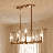 Fedler 9-Light Chandelier in Warm Brass-42825983-42825982