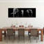 «Three Majestic Elephants Contemporary Elephant Nature Wildlife», art mural-1652588305