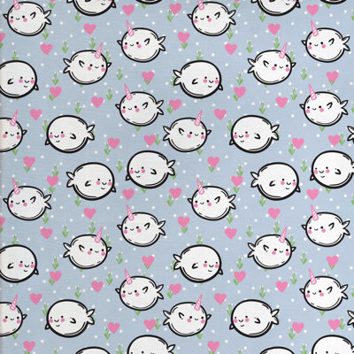 Tissu narwhal