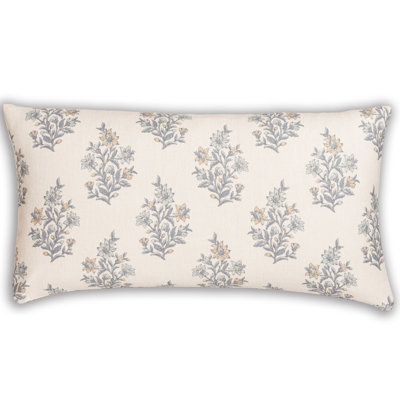 Weatherford Floral Polyester Throw Pillow