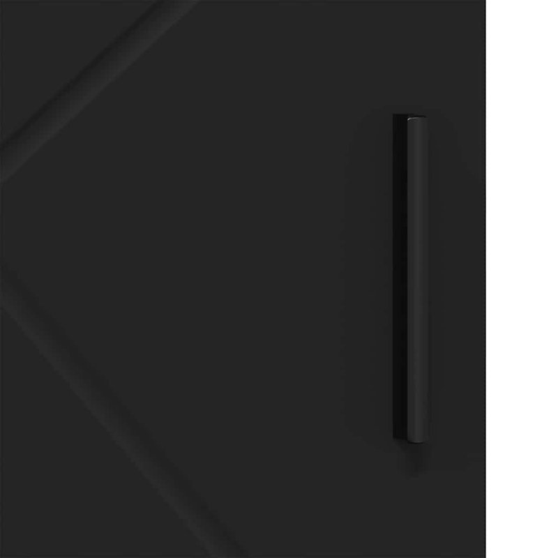 30cm Bathroom Vanity Base Only, Black