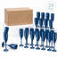 Ensemble de 24 flûtes à champagne en plastique doré 24 pièces - Verres incassables de qualité supérieure de 8,7 po pour les mariages, les fêtes et les célébrations - Verres à griller réutilisables élégants, or-401716382