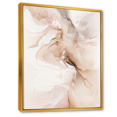 Brown Abstract Delicate Marble II " Brown Abstract Delicate Marble II "