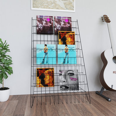 Vinyl Media Shelves by Rebrilliant