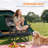 Padded Camping Chair for Adults, Portable Folding Camping Chair with Side Pockets, Cup Holders, and Carry Bag, Outdoor Camp Chair for Backyard, Fishing, and Sports, Gray-1767278580
