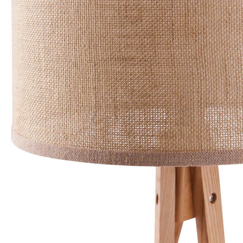 Darlington 157cm Tripod Floor Lamp, Natural, Khaki