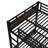Full over Full Bunk Bed With Headboard And Full Length Guardrail, Separable Bunk Bed, Heavy Duty Bunk Beds Can Turns Into Loft Bed And Platform Bed, Durable And Sturdy, Quiet Design, Suitable For Adults, Children, And Teenagers, Black+vintage-1717367556-1724527805