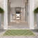 Arneshia Geometric Green/Beige Area Rug