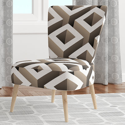 Chaise d'appoint en velours rembourrée à motif floral - Chaise d'appoint moderne à motif floral