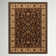 Tapis brun / ivoire Cokeley