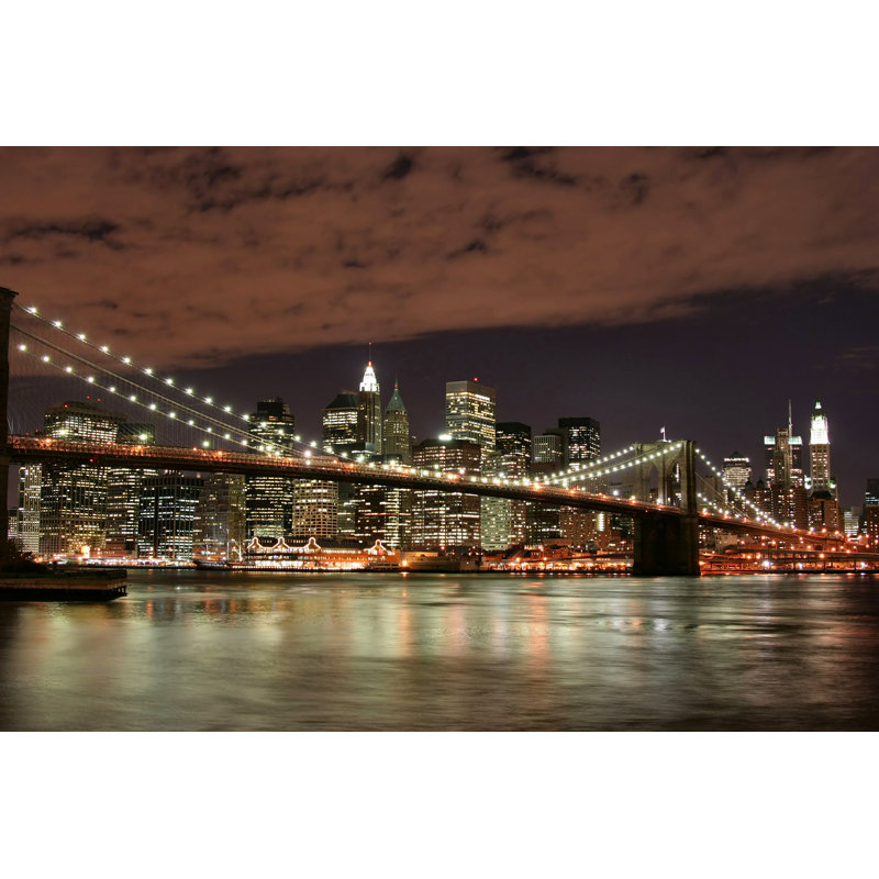Delvante " Brooklyn Bridge ", 8" H x 12" W  
