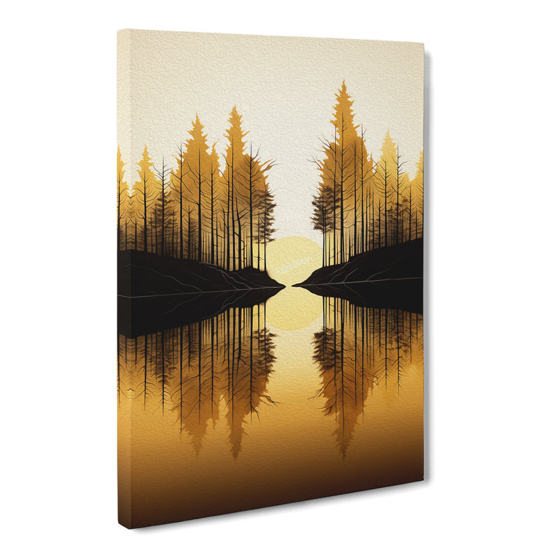 Forest Minimalism - Wrapped Canvas, 60cm H x 40cm W x 3cm D