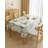 135x200cm Wipe Clean Rectangle Fabric Table Cloth
