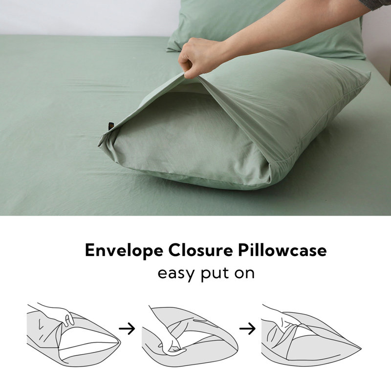 Solayne 1800 Series Sheet Set Extra Deep Pocket， Microfiber， Soft and gentle on the skin, King Sheet Set, Green