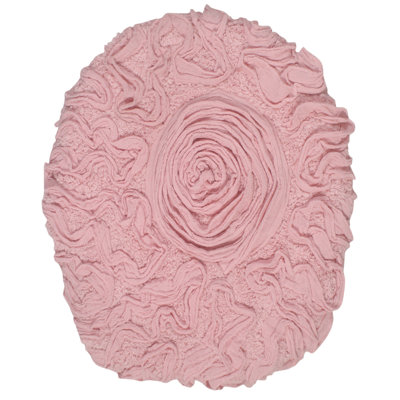 Franciska 100% Cotton Machine Washable Toilet Lid Cover - 18"x18"