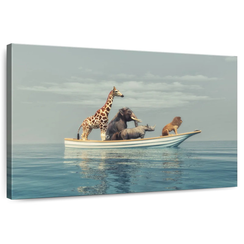 Brampt Safari Animals On A Boat