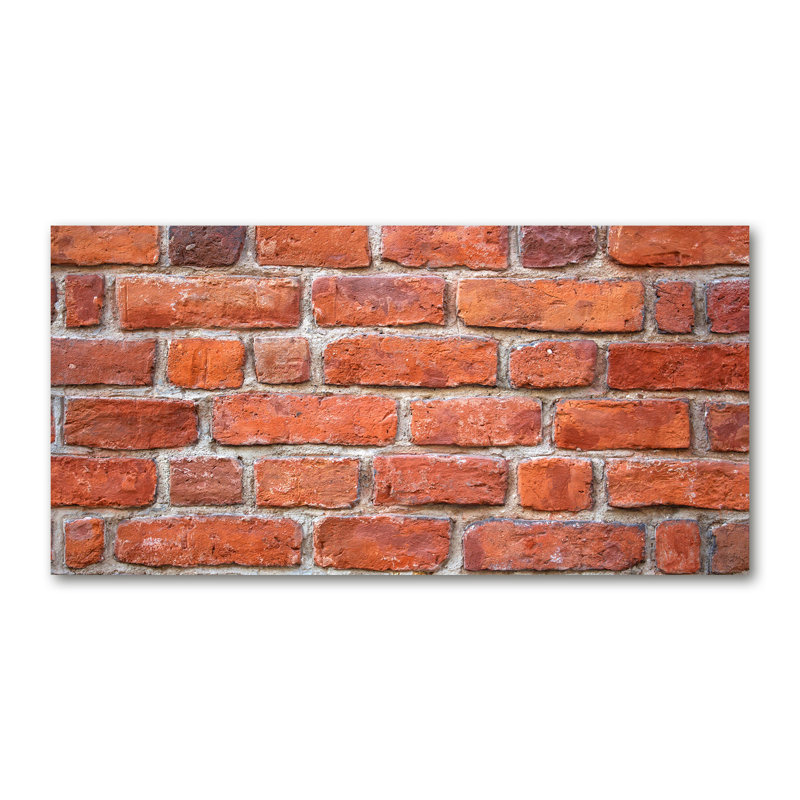 Brick Wall - Wrapped Canvas Print