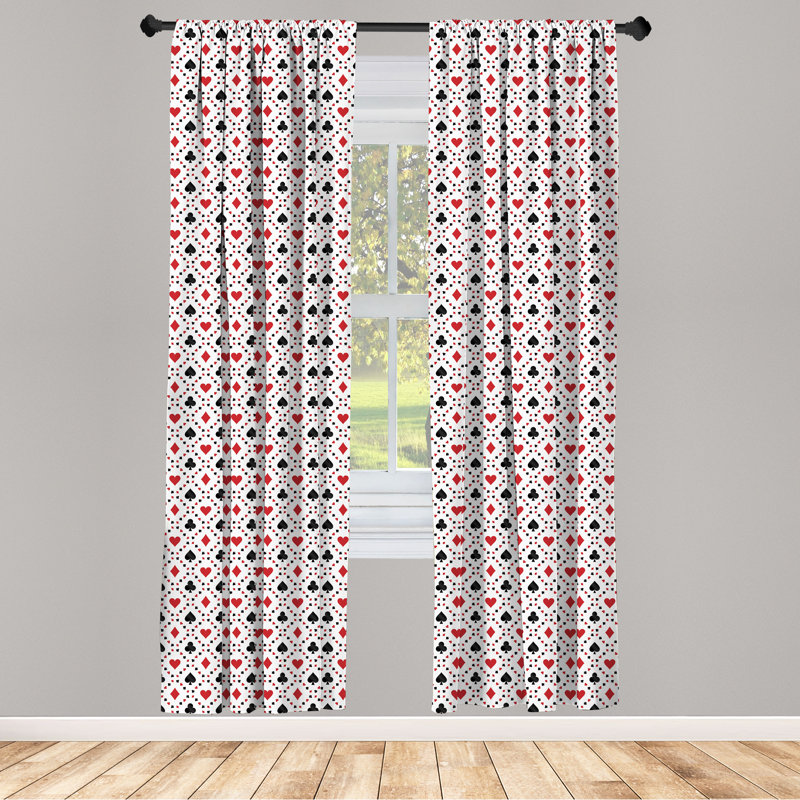 Rideaux à 4 panneaux East Urban Home, L 56 po x L 95 po