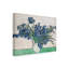 «Irises 1890 White Vase» par Vincent Van Gogh, impression sur toile tendue-1186917915