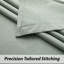 Linen Blackout Eyelet Curtains Set - Thermal Insulated, Noise Reducing, Ready Made Curtains-121646961-121646959