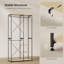Mahurin 90 cm Clothes Rack-817283694