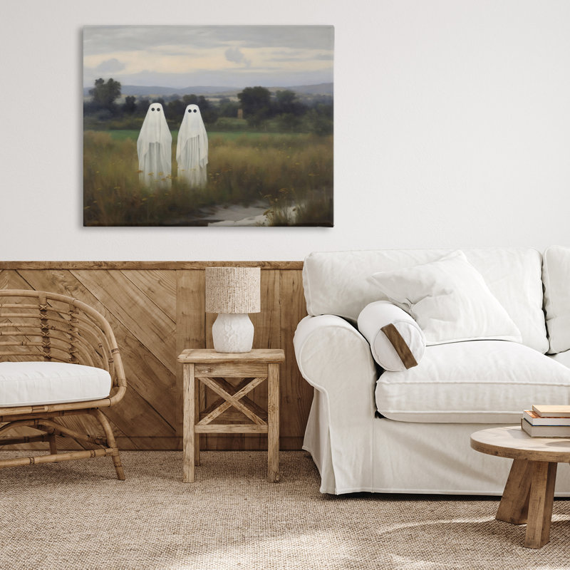 Ghost Duo en toile de fond, design par LSR Design Studio, H 24 po x l 30 po