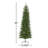 7.5' Pre-Lit Pine Christmas Tree