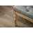 Habit Solid Wood Button Tufted Dining Bench, Grey