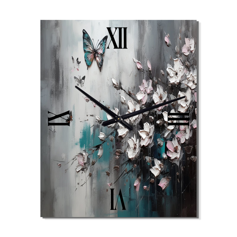 Horloge murale Isaah, H 32 po x l 24 po x P 1 po