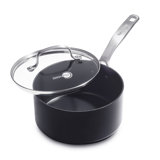 GreenPan SearSmart Healthy Ceramic Nonstick 2qt Saucepan with Lid